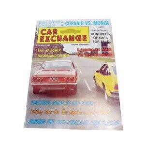 Car Exchange Magazine Volume 2 Number 2 February 1980 Corvair Vs. Monza